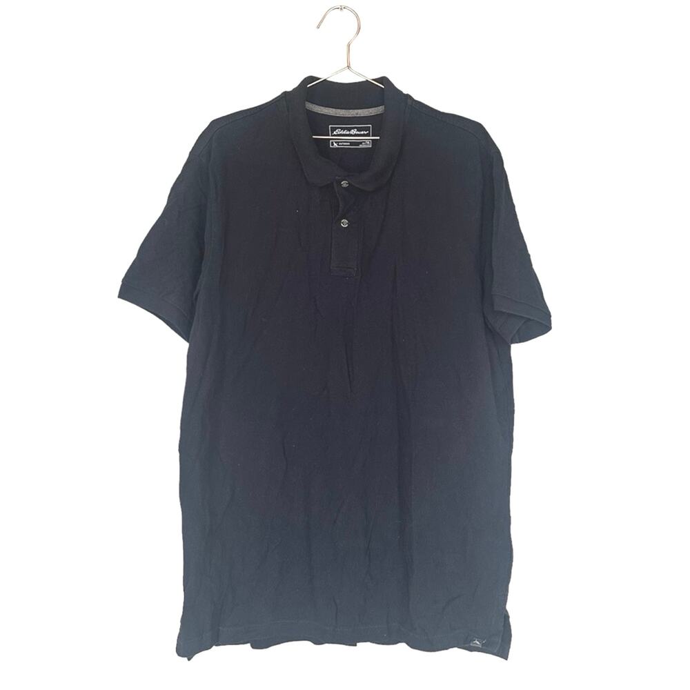 Eddie Bauer outdoor Polo navy blue size tall XL